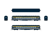 BLI 10760 N Scale Heavyweight 5-Car Passenger Set Chesapeake & Ohio C&O Tri-Color Scheme