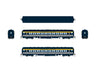BLI 10760 N Scale Heavyweight 5-Car Passenger Set Chesapeake & Ohio C&O Tri-Color Scheme