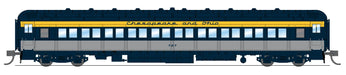 BLI 10760 N Scale Heavyweight 5-Car Passenger Set Chesapeake & Ohio C&O Tri-Color Scheme
