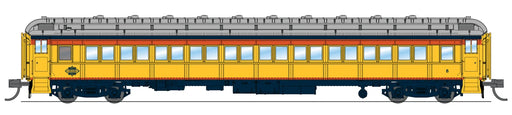 BLI 10761 N Scale Heavyweight 5-Car Passenger Set Chessie Steam Special