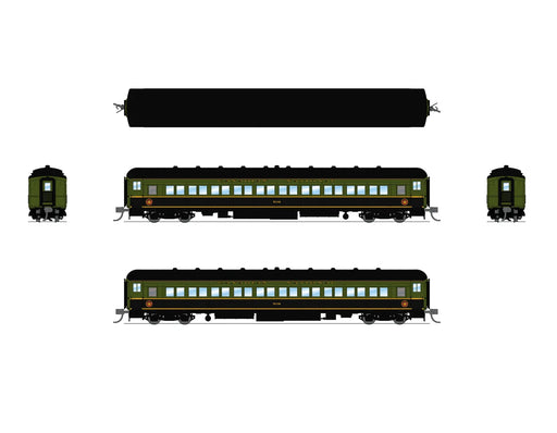 BLI 10762 N Scale Heavyweight 5-Car Passenger Set Canadian National CN