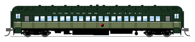 BLI 10763 N Scale Heavyweight 5-Car Passenger Set Northern Pacific NP Lowey Two-Tone Green