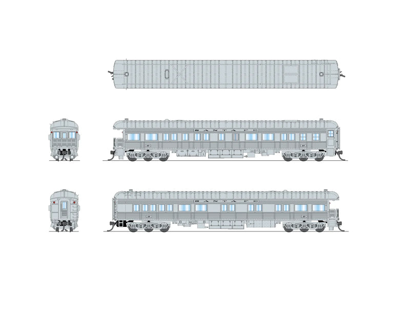 BLI 10770 N Scale Business Car Santa Fe ATSF 37