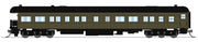 BLI 10782 N Scale Unlettered Business Car Pullman Green with Balloon Roof