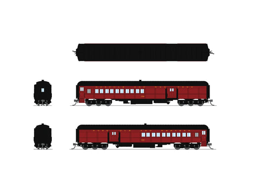 BLI 10799 N Scale Coach-Baggage Combine Norfolk & Western N&W 1506 1950's