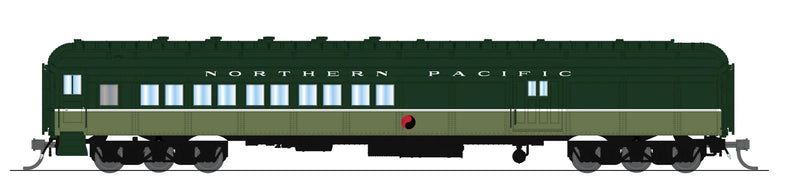 BLI 10800 N Scale Coach-Baggage Combine Northern Pacific NP 1195