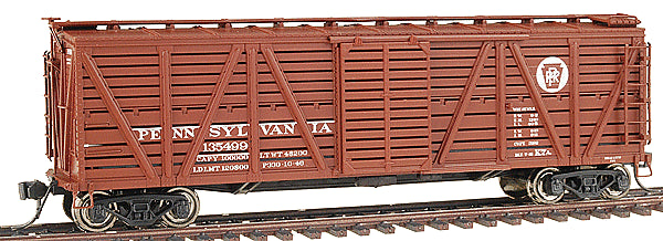 BLI 284 HO Scale Stock Car Pennsylvania PRR 135499 - NOS (Sound Ready)