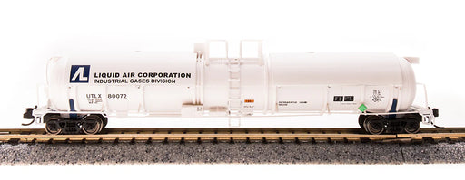 BLI 3725 N Scale High-Capacity Cryogenic Tank Car Liquid Air Corporation UTLX 2 Pack