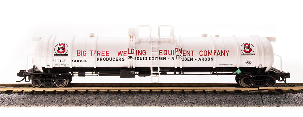 BLI 3729 N Scale High-Capacity Cryogenic Tank Car Big Three Industries UTLX