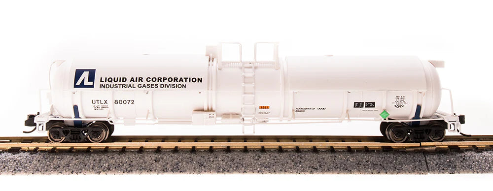 BLI 3732 N Scale High-Capacity Cryogenic Tank Car Liquid Air Corporation UTLX