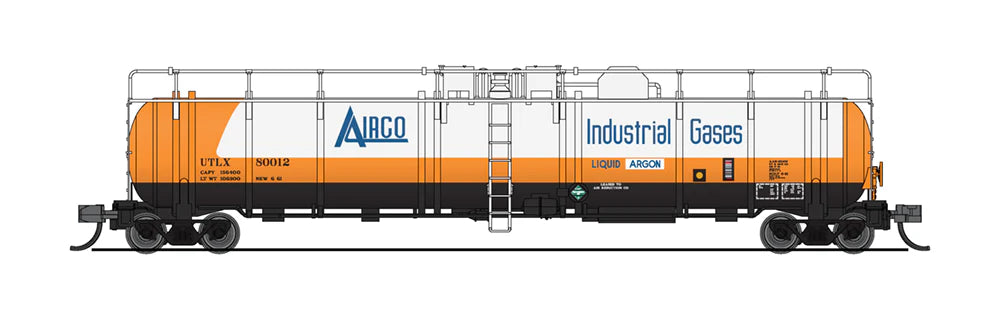 BLI 3828 N Scale High-Capacity Cryogenic AirCo UTLX