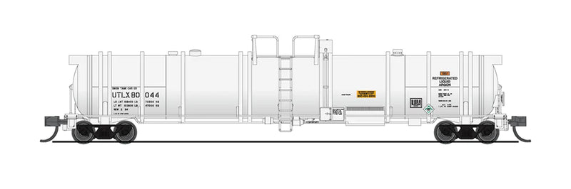BLI 3834 N Scale High-Capacity Cryogenic Tank Car UTLX (White)