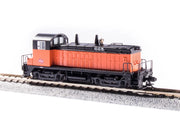 BLI 3919 N Scale EMD NW2 Diesel Milwaukee Road MILW 672 Paragon4 DCC