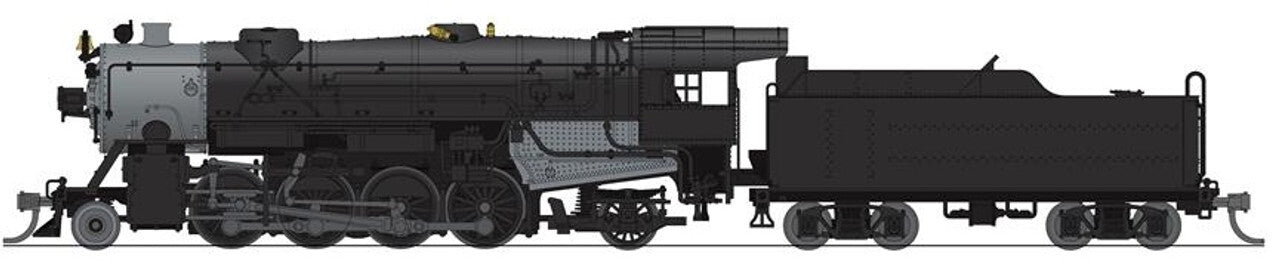 BLI 3982 N Scale USRA 2-8-2 Heavy Mikado Undecorated Paragon4 DCC