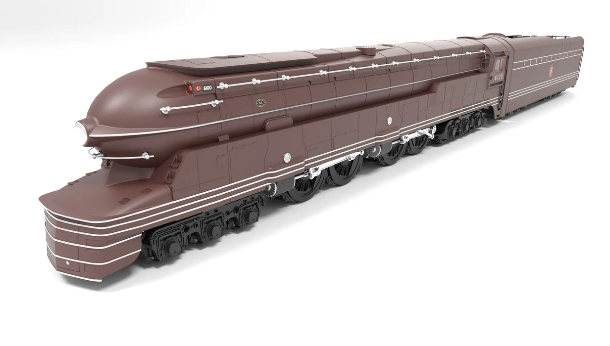 BLI 4378 HO Scale S1 6-4-4-6 Duplex Pennsylvania "Tuscan" PRR 6100 Paragon4 Hybrid