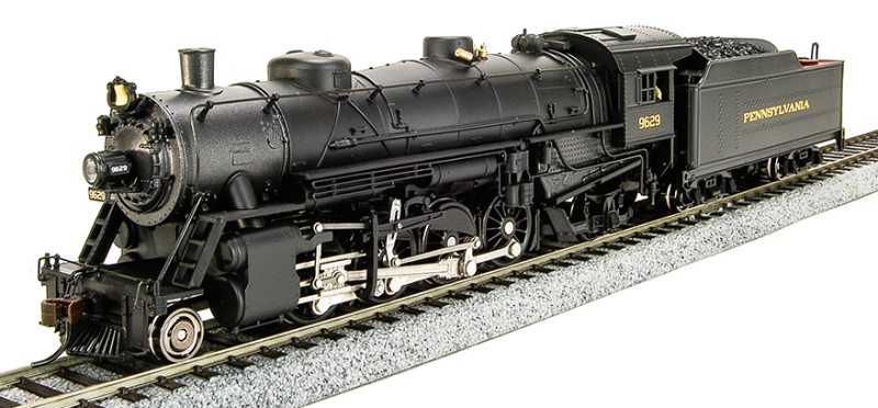 BLI 4664 HO Scale 2-8-2 USAR Light Mikado Pennsylvania PRR 9630 DCC Sound