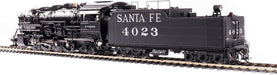 BLI 4765 HO Scale 2-8-2 Mikado Steam Loco Santa Fe ATSF 4023 Paragon4 DCC