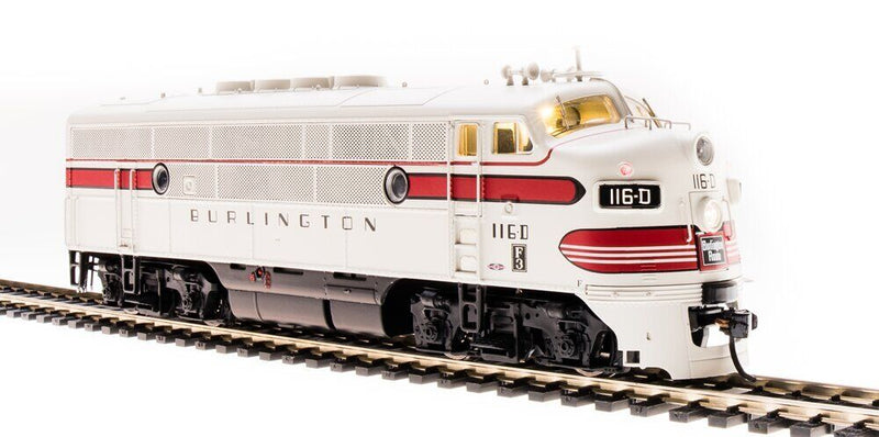 BLI 4828 HO Scale EMD F3A Diesel Phase IIa Burlington CB&Q 116-D Paragon3 DCC