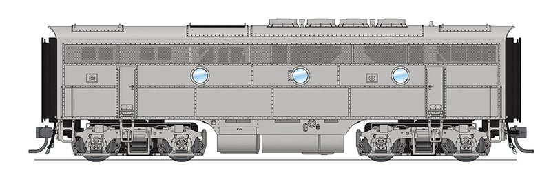 BLI 4839 HO Scale EMD F3B Diesel Phase IIa Undecorated Paragon3 DCC