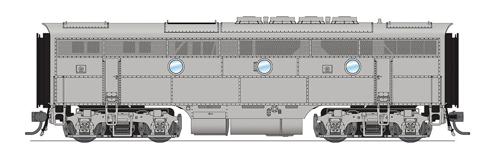 BLI 4839 HO Scale EMD F3B Diesel Phase IIa Undecorated Paragon3 DCC