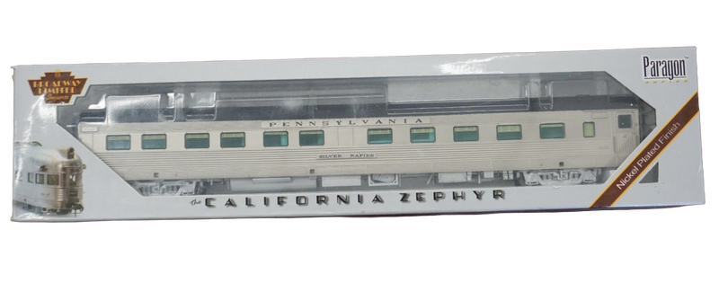 BLI 535 HO Scale 10-6 Sleeper Passenger Car Pennsylvania PRR 8449 "Silver Rapids" - NOS