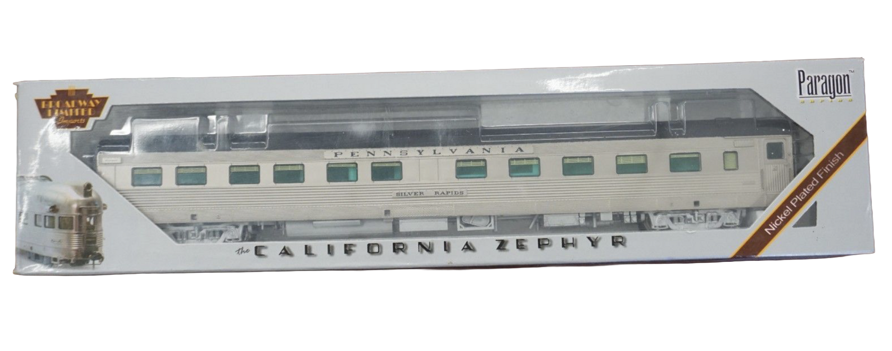 BLI 535 HO Scale 10-6 Sleeper Passenger Car Pennsylvania PRR 8449 "Silver Rapids" - NOS