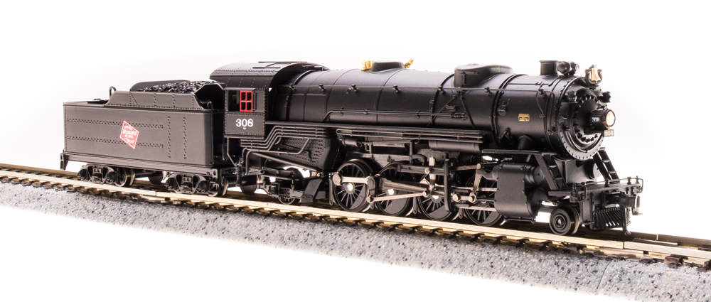 BLI 5957 N Scale 2-8-2 Mikado Steam Locomotive Milwaukee Road 376 Paragon3 DCC