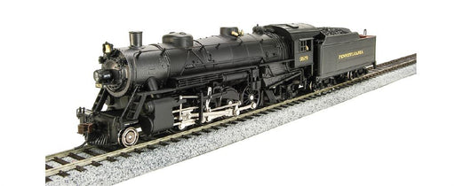 BLI 5981 N Scale 2-8-2 Mikado Steam Locomotive Pennsylvania PRR 9628 Paragon3 DCC