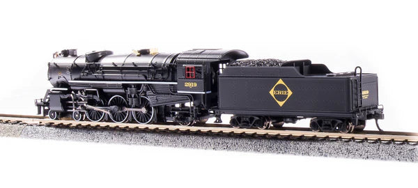 BLI 6220 N Scale 4-6-2 Pacific Steam Locomotive Erie 2919 Paragon3 DCC