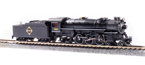 BLI 6220 N Scale 4-6-2 Pacific Steam Locomotive Erie 2919 Paragon3 DCC