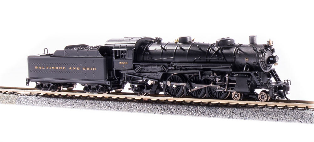 BLI 6243 N Scale 4-6-2 Pacific Steam Locomotive Baltimore & Ohio 5209 Paragon3 DCC