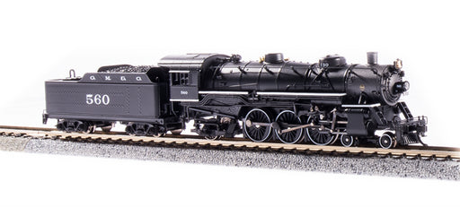 BLI 6244 N Scale 4-6-2 Pacific Steam Locomotive Gulf, Mobile & Ohio 560 Paragon3 DCC