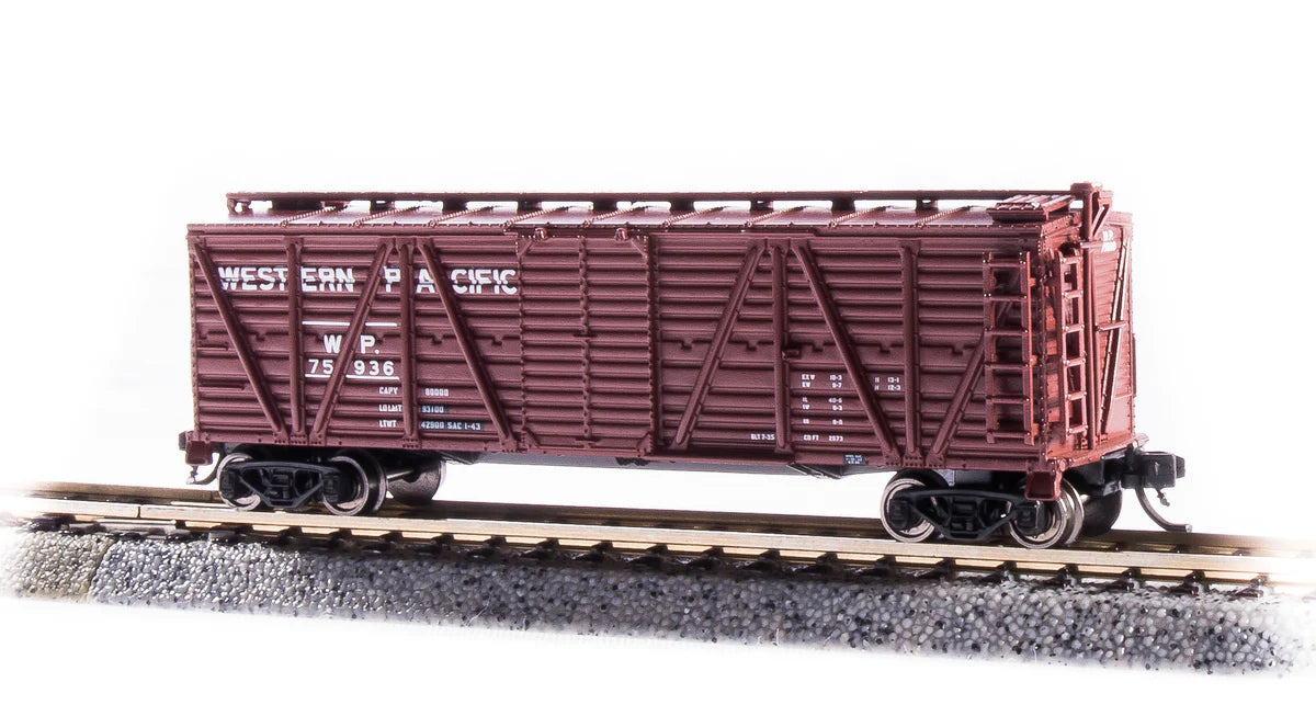 BLI 6584 N Scale K7 Stock Car Western Pacific WP - Cattle Sounds