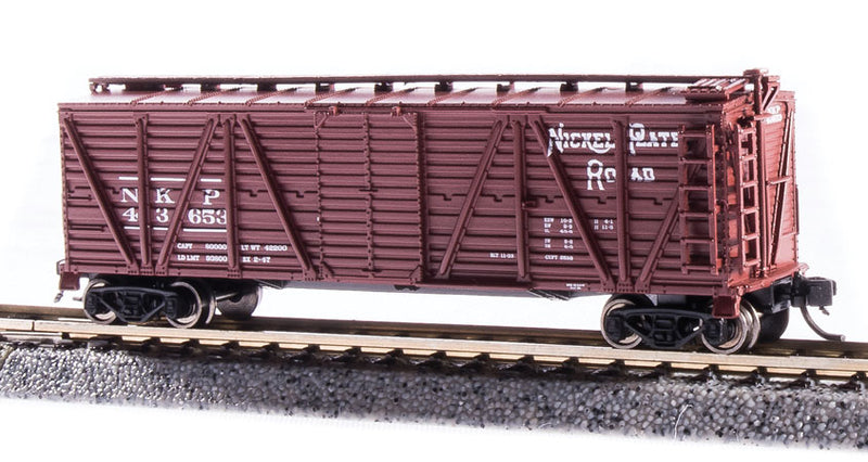 BLI 6592 N Scale K7 Stock Car Nickel Plate Road NKP (2 Pack)
