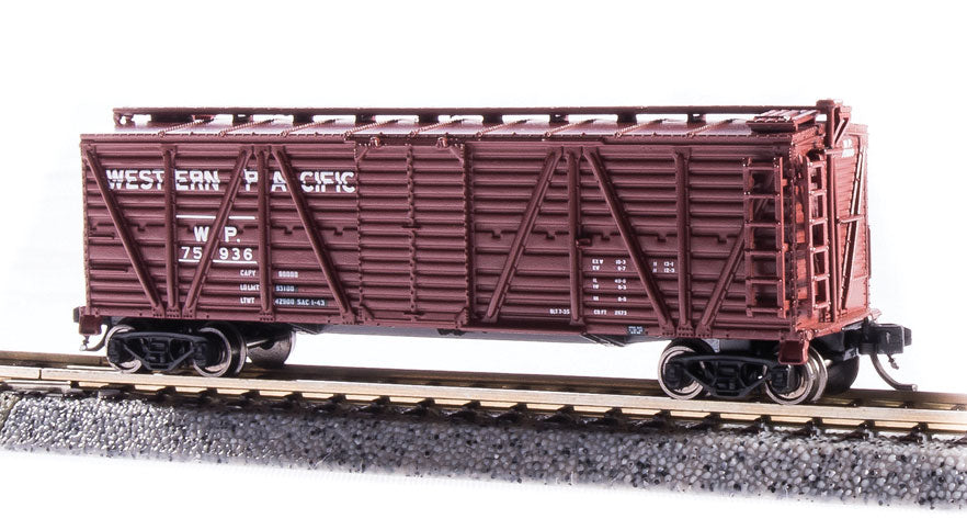 BLI 6597 N Scale K7 Stock Car Western Pacific WP (2 Pack)