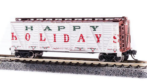 BLI 6599 N Scale K7 Stock Car Happy Holidays (2 Pack)