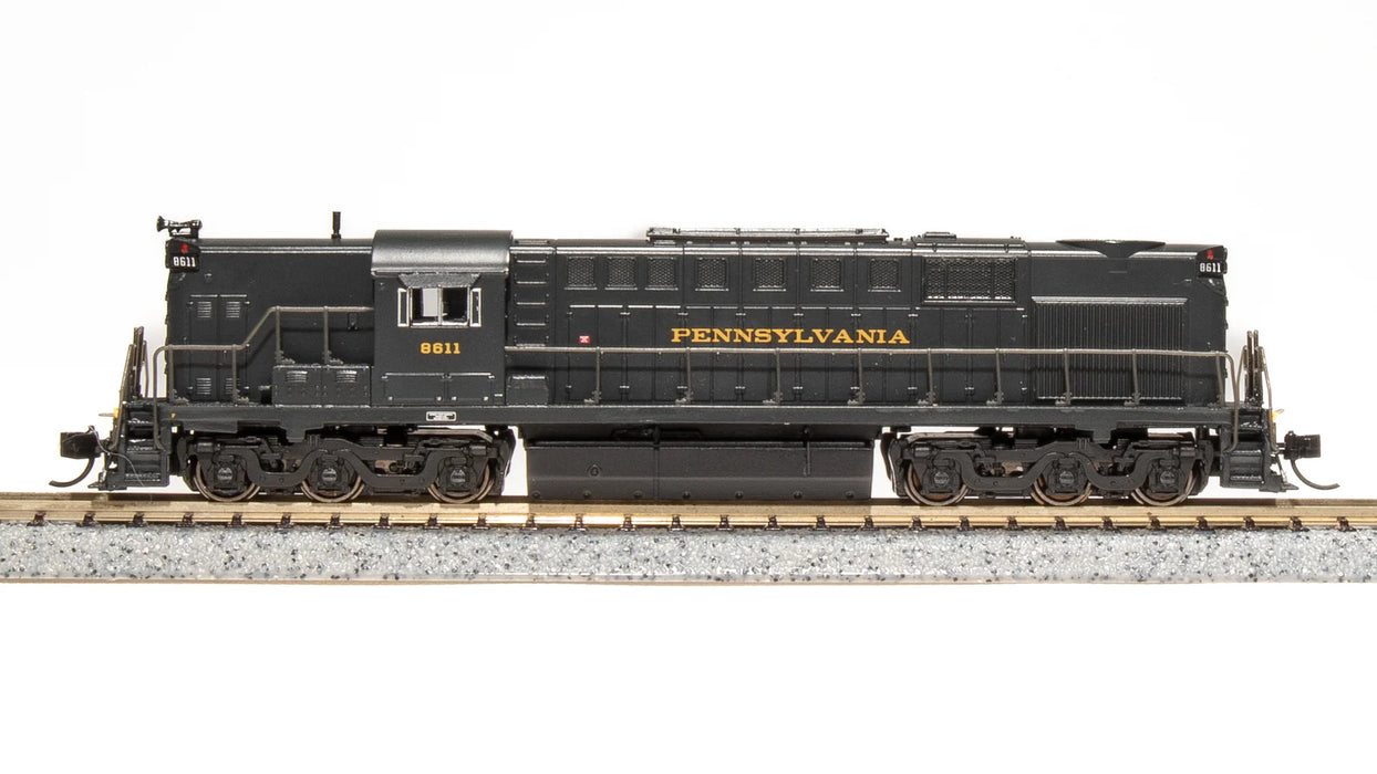 BLI 6622 N Scale ALCo RSD-15 Pennsylvania PRR 8611 Paragon4 DCC