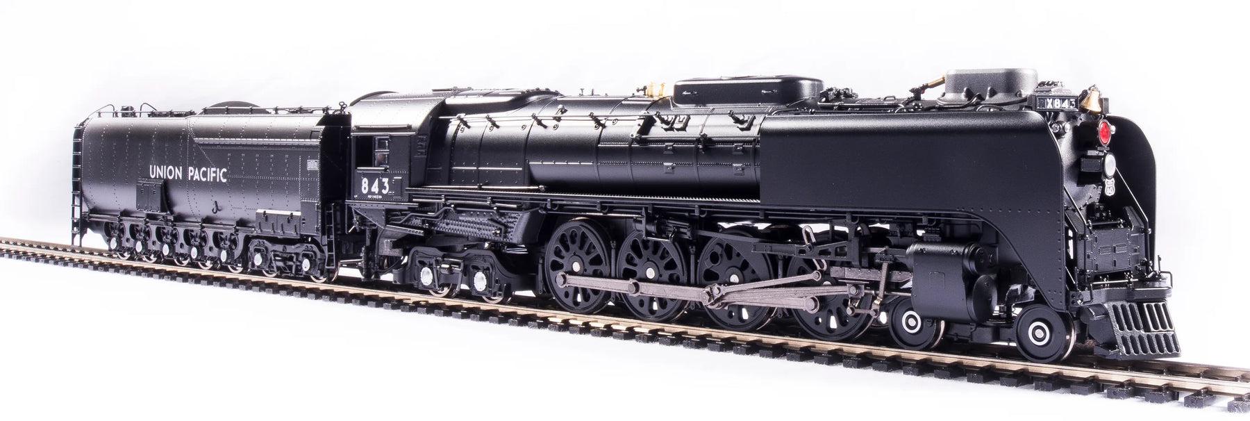 BLI 6641 HO Scale FEF-3 4-8-4 Steam Loco Union Pacific 843 Paragon4 DC ...