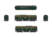 BLI 6653 HO Scale EMD F3A-B Diesel Set Central Railroad of New Jersey CNJ 51/3C Paragon4 DCC