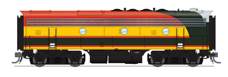 BLI 6676 HO Scale EMD F7A-B Diesel Set Kansas City Southern KCS 32A/32B Paragon4 DCC