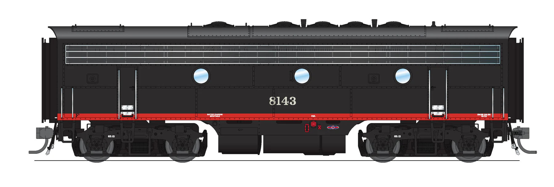 BLI 6680 HO Scale EMD F7A-B Diesel Set Southern Pacific SP 6243/8143 Paragon4 DCC