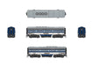 BLI 6681 HO Scale EMD F7A-B Diesel Set Wabash 1104/1104B Paragon4 DCC