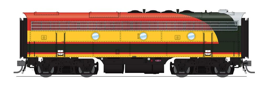 BLI 6687 HO Scale EMD F7B Kansas City Southern KCS 33B Paragon4 DCC