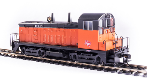BLI 6729 HO Scale EMD NW2 Diesel Milwaukee Road 672 Paragon4 DCC