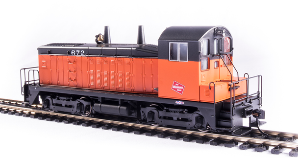 BLI 6729 HO Scale EMD NW2 Diesel Milwaukee Road 672 Paragon4 DCC