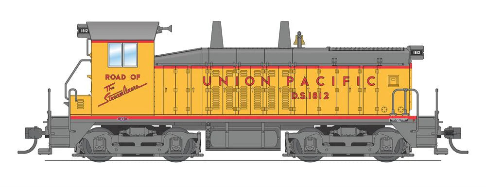 BLI 6754 HO Scale EMD SW7 Diesel Union Pacific UP 1812 Paragon4 DCC