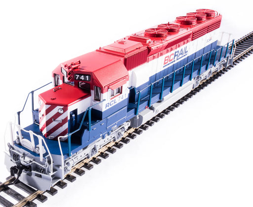 BLI 6776 HO Scale EMD SD40-2 BC Rail 736 Paragon4 DCC