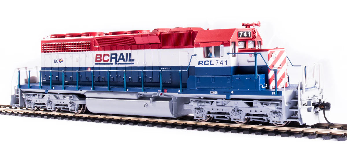 BLI 6777 HO Scale EMD SD40-2 BC Rail 741 Paragon4 DCC