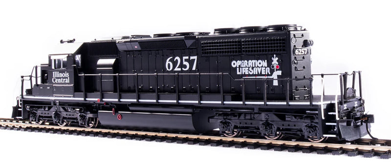 BLI 6787 HO Scale EMD SD40-2 Illinois Central IC 6257 Paragon4 DCC