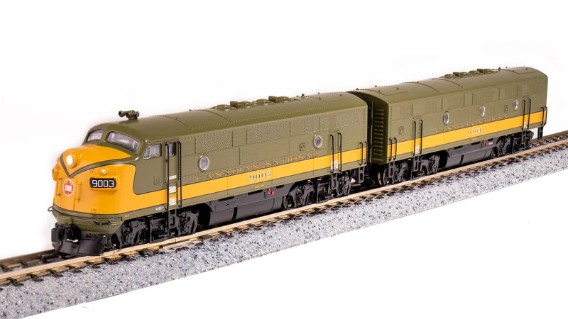 BLI 6831 N Scale EMD F3A-B Diesel Set Canadian National CN 9003/9004 Paragon4 DCC